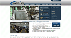 Desktop Screenshot of dykman.com